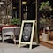 Flash Furniture Green Wooden A-Frame Magnetic Chalkboard HGWA-GDI-CRE8-554315-GG - alternate 1